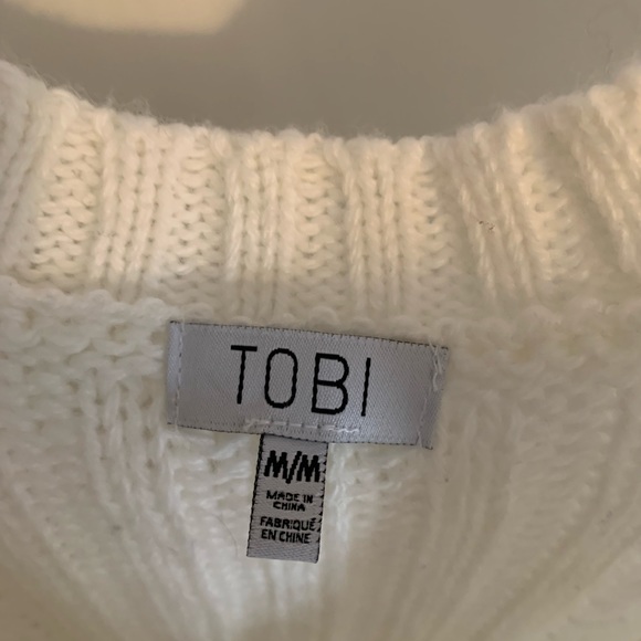 Tobi Cream Long Sweater - Picture 3 of 3